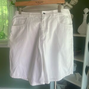 Talbots White Shorts 14